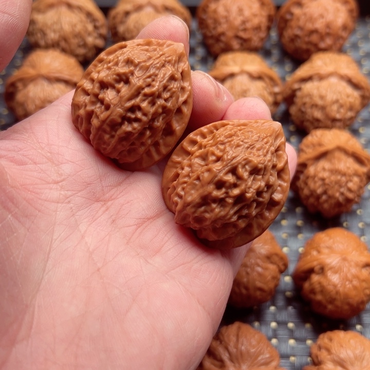 文玩核桃吊坠金牛34.5货头