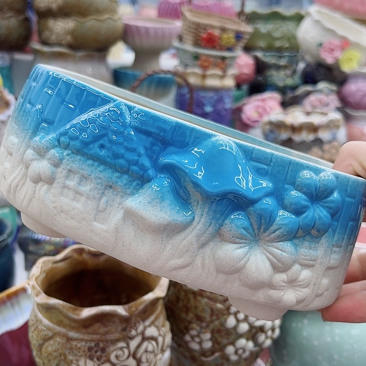 多肉绿植陶瓷花盆