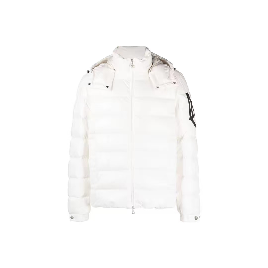 现货 Moncler盟可睐 1A00007 Saulx 男士亮面厚款连帽羽绒服外套