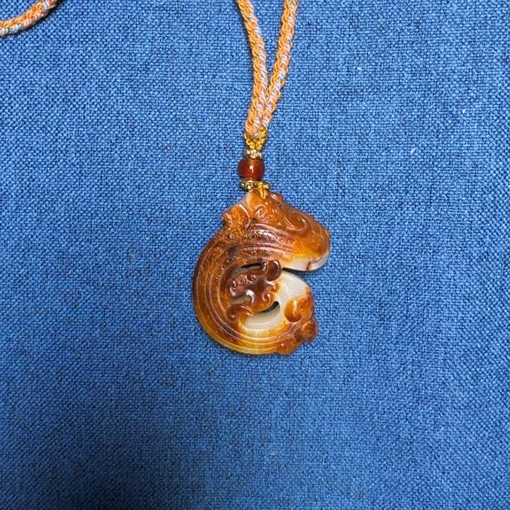 和田玉（糖玉）挂件未镶嵌