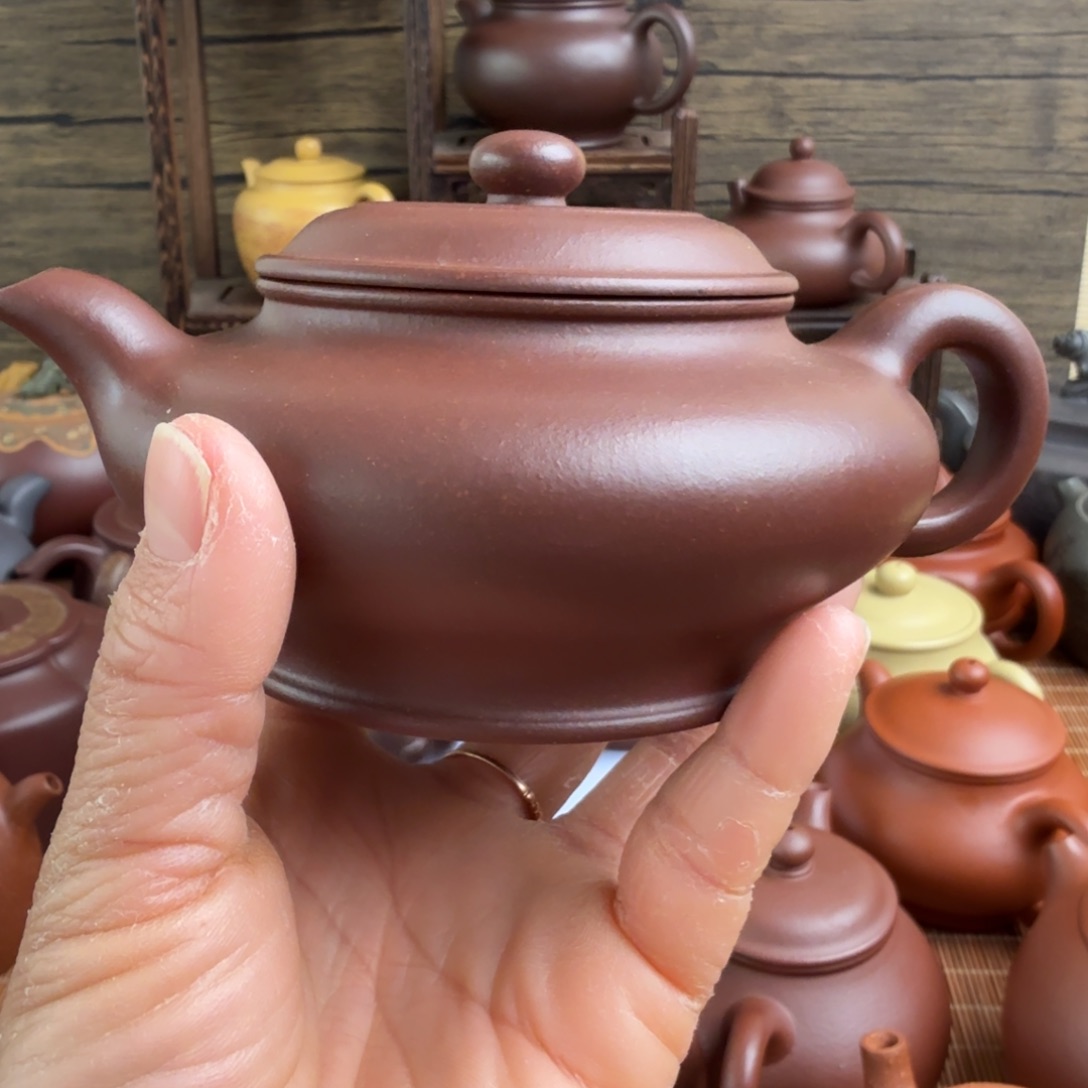 紫砂茶壶朵*原矿紫砂紫砂紫砂紫砂