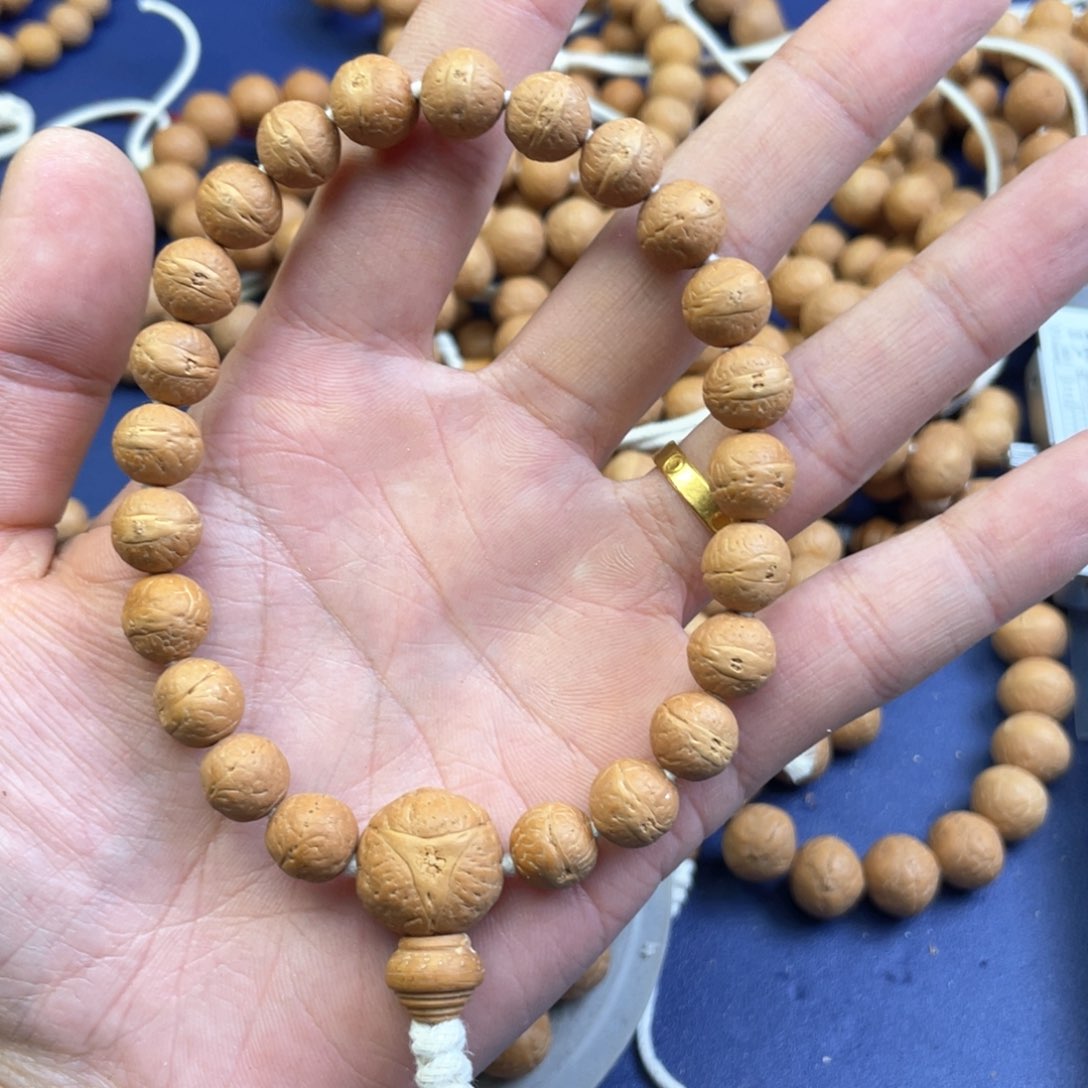 凤眼菩提手串10.5左右尺寸C06凤眼菩提D09同树