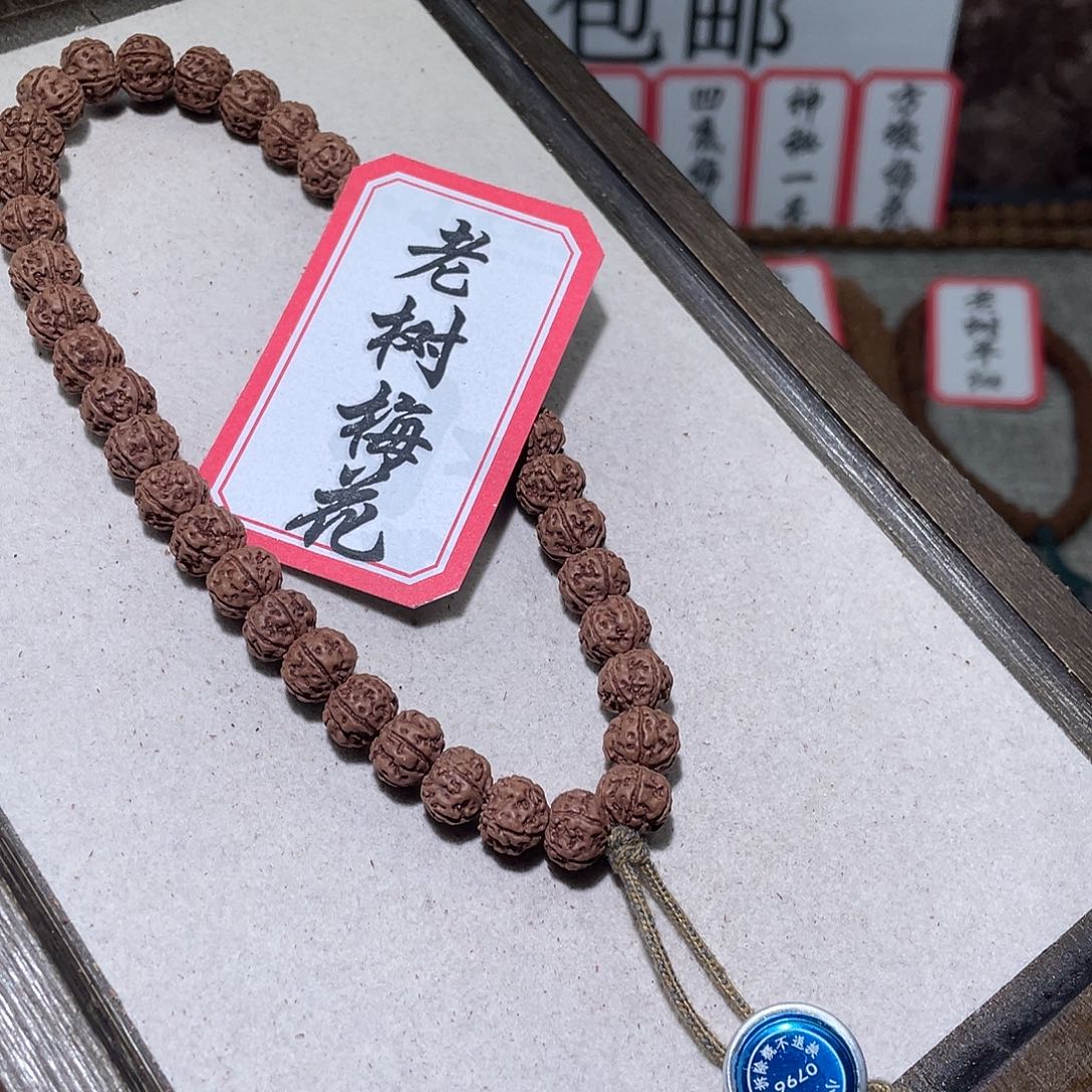 金刚菩提手串0796老树梅花