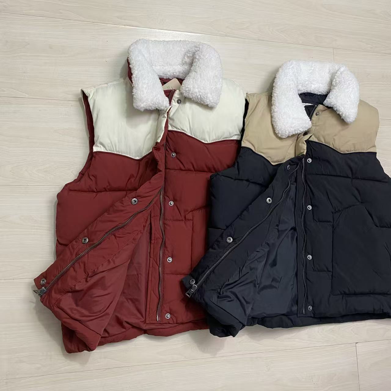 24474秋冬女款马甲