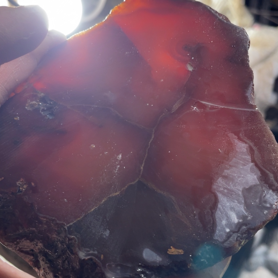 风***夜定制玛瑙原石切割不退不换