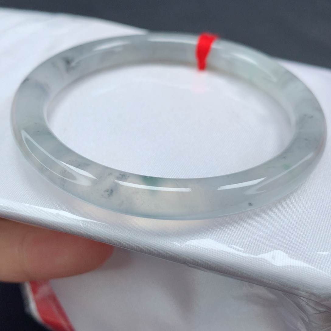 未镶嵌手镯翡翠，8号圆条