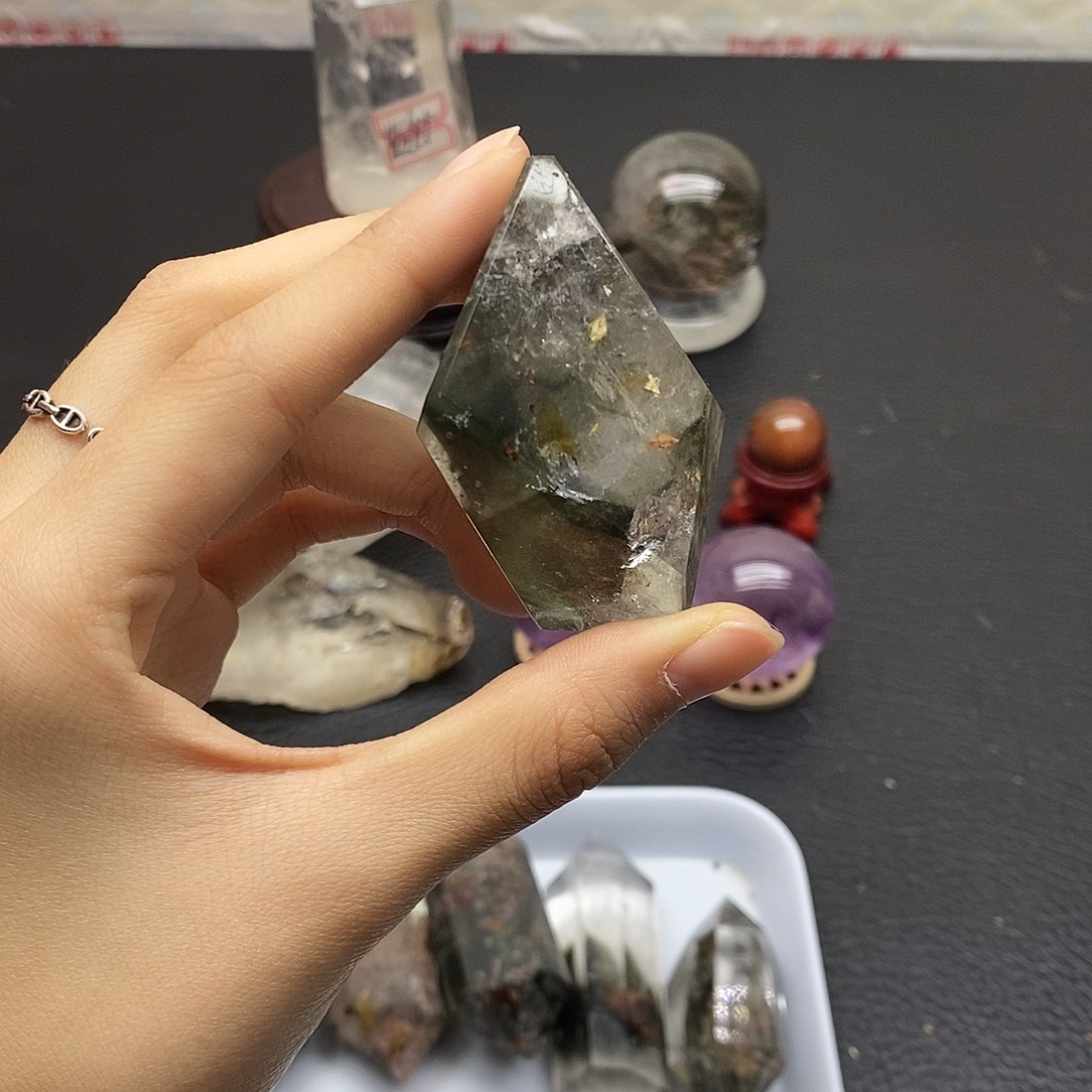 未镶嵌珠宝半成品水晶298水晶石