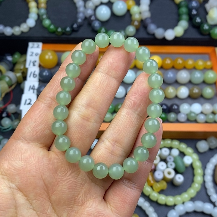 和田玉清水卡8未镶嵌