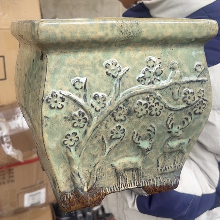 红陶复古口径20*20