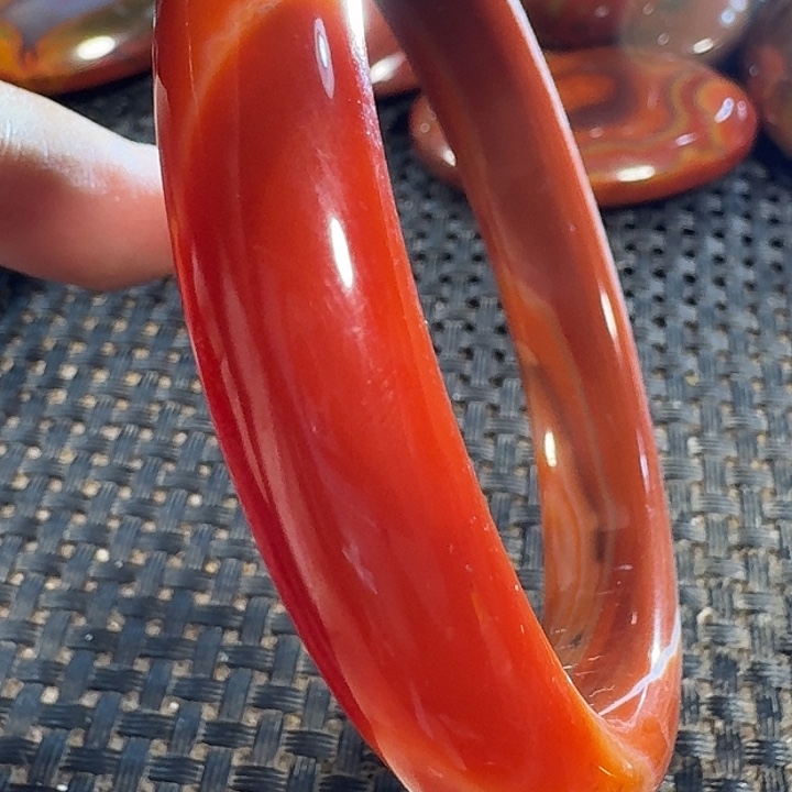 挣***猬玛瑙/玉髓未镶嵌颈饰