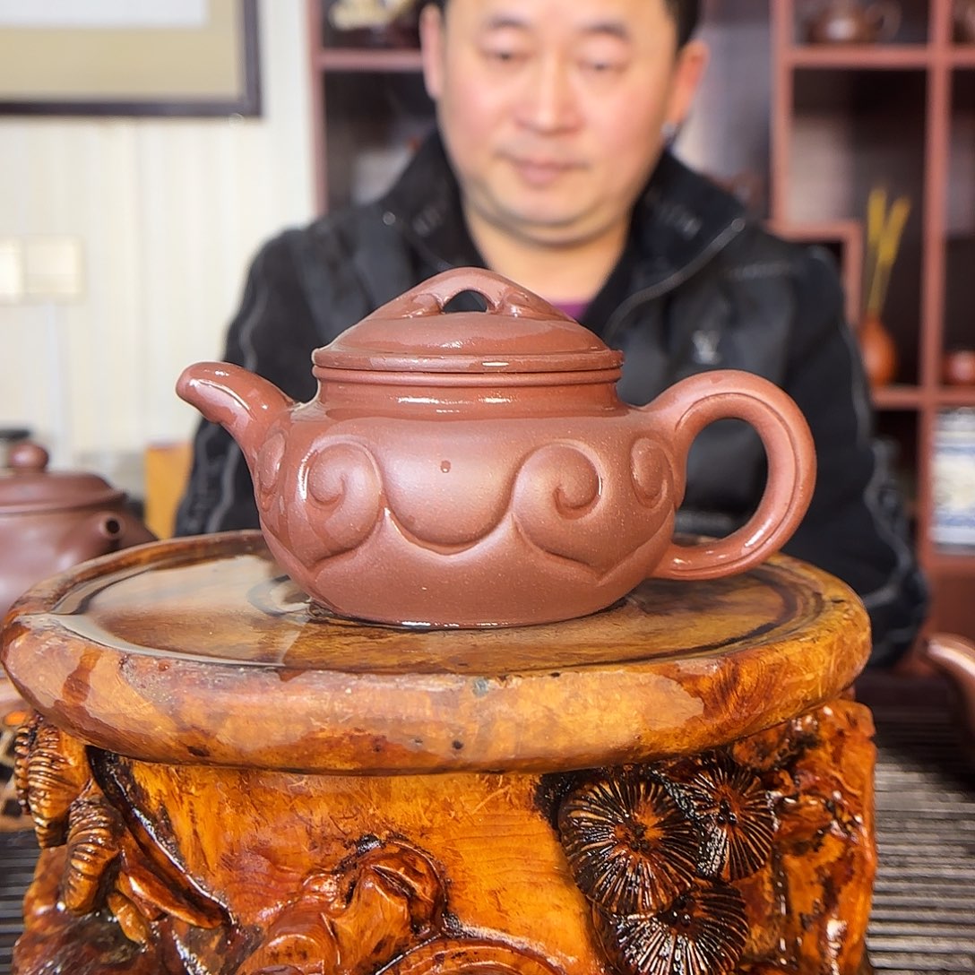 紫砂茶壶蔡一强老师230c c