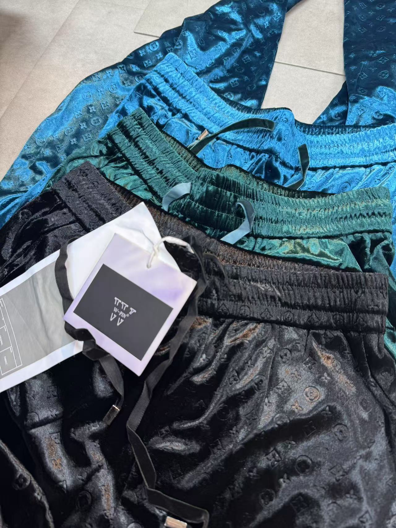 《GZZY》潮牌设计款极简宽松显瘦慵懒休闲裤#58101