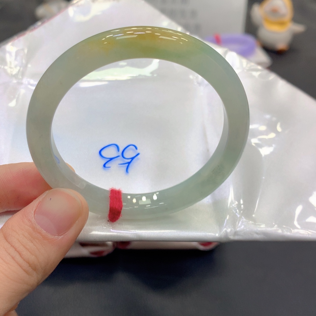 翡翠未镶嵌手镯翡翠18