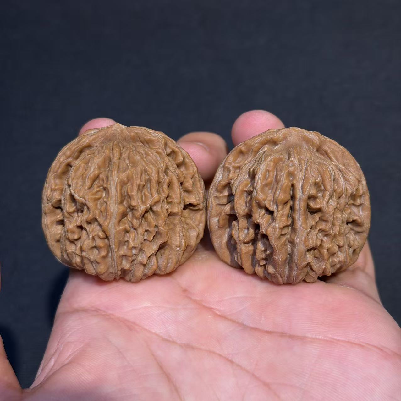 【辉子专属】L023全品白茬四座楼核桃43mm