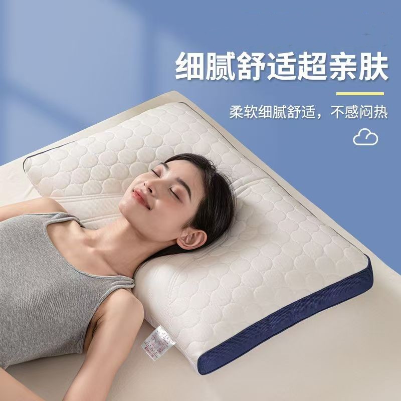 头等舱成人护颈枕芯四季通用学生单人助眠不塌陷软枕套
