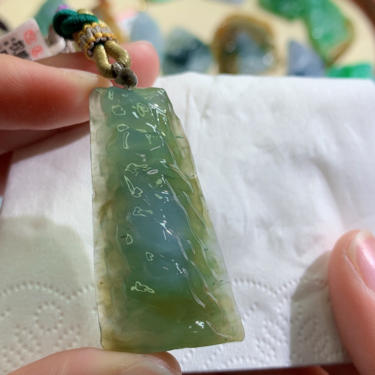 【闪购商品】翡翠吊坠(不含链)未镶嵌 3730