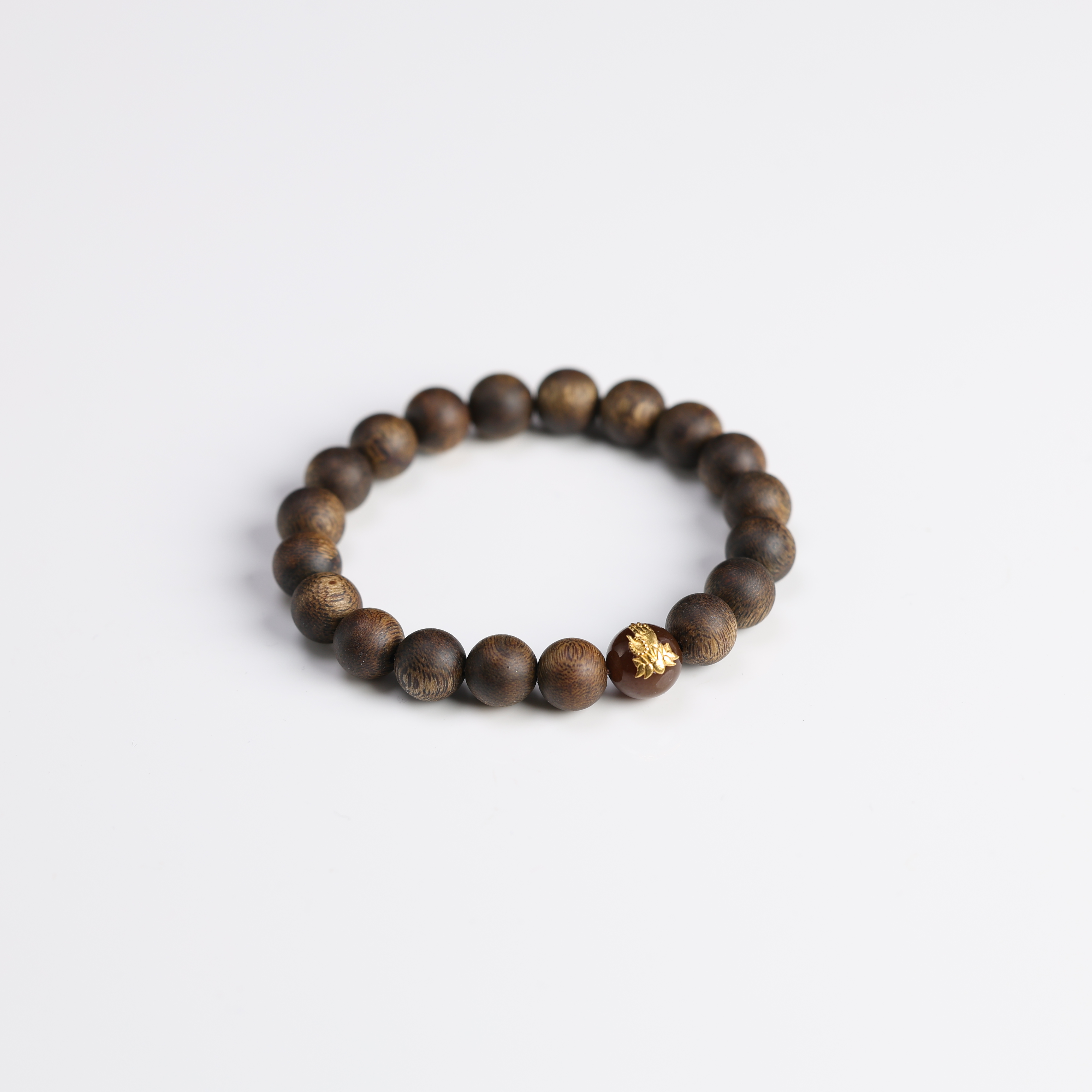 本真 | 沉香元嘉 | 严选精品高色糖玉棋楠沉香9mm+手串