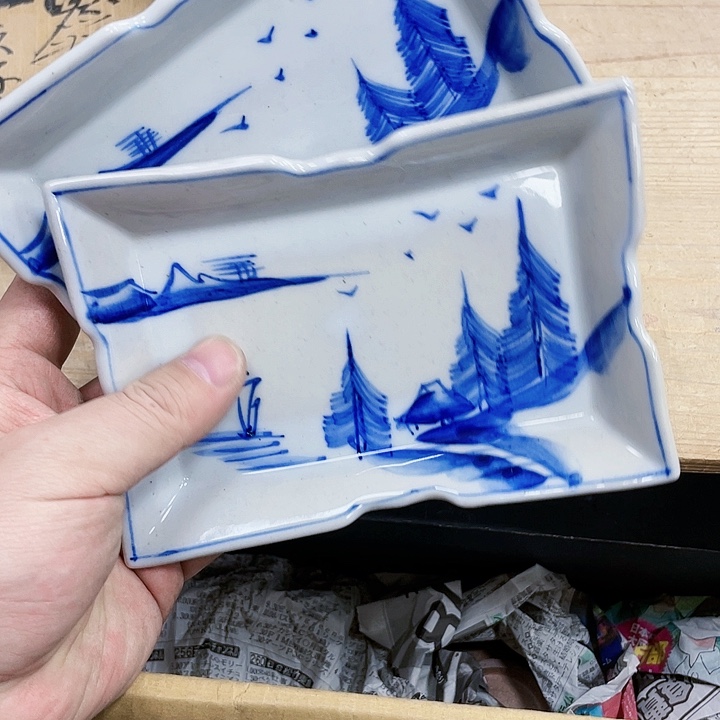 瓷片瓷制作工艺品摆件