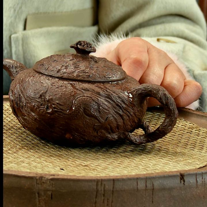 紫砂茶壶优*选全手工制作的话，