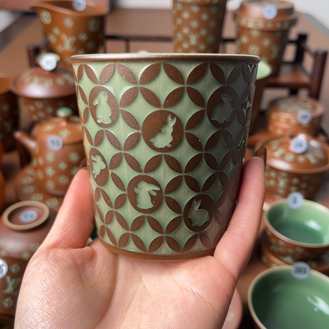 情***6草木灰有钱兔填釉