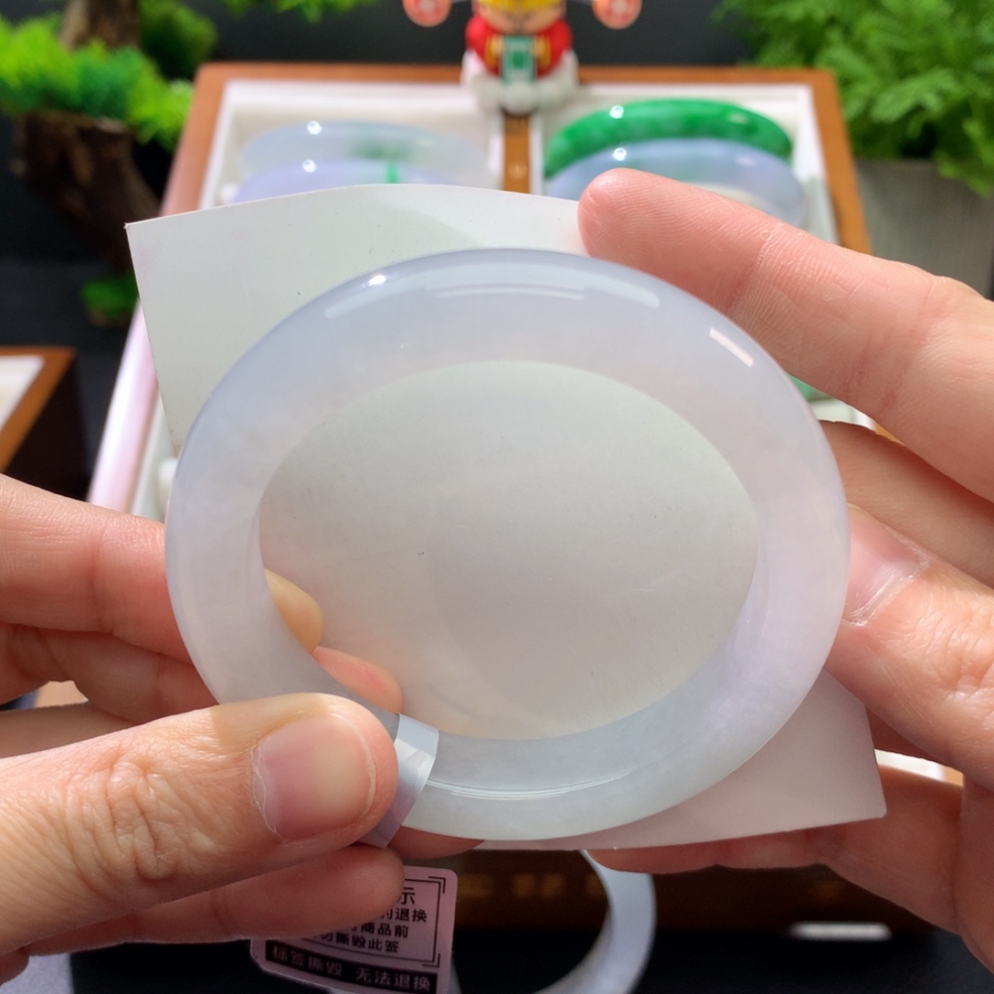 翡翠未镶嵌手镯闪购 7