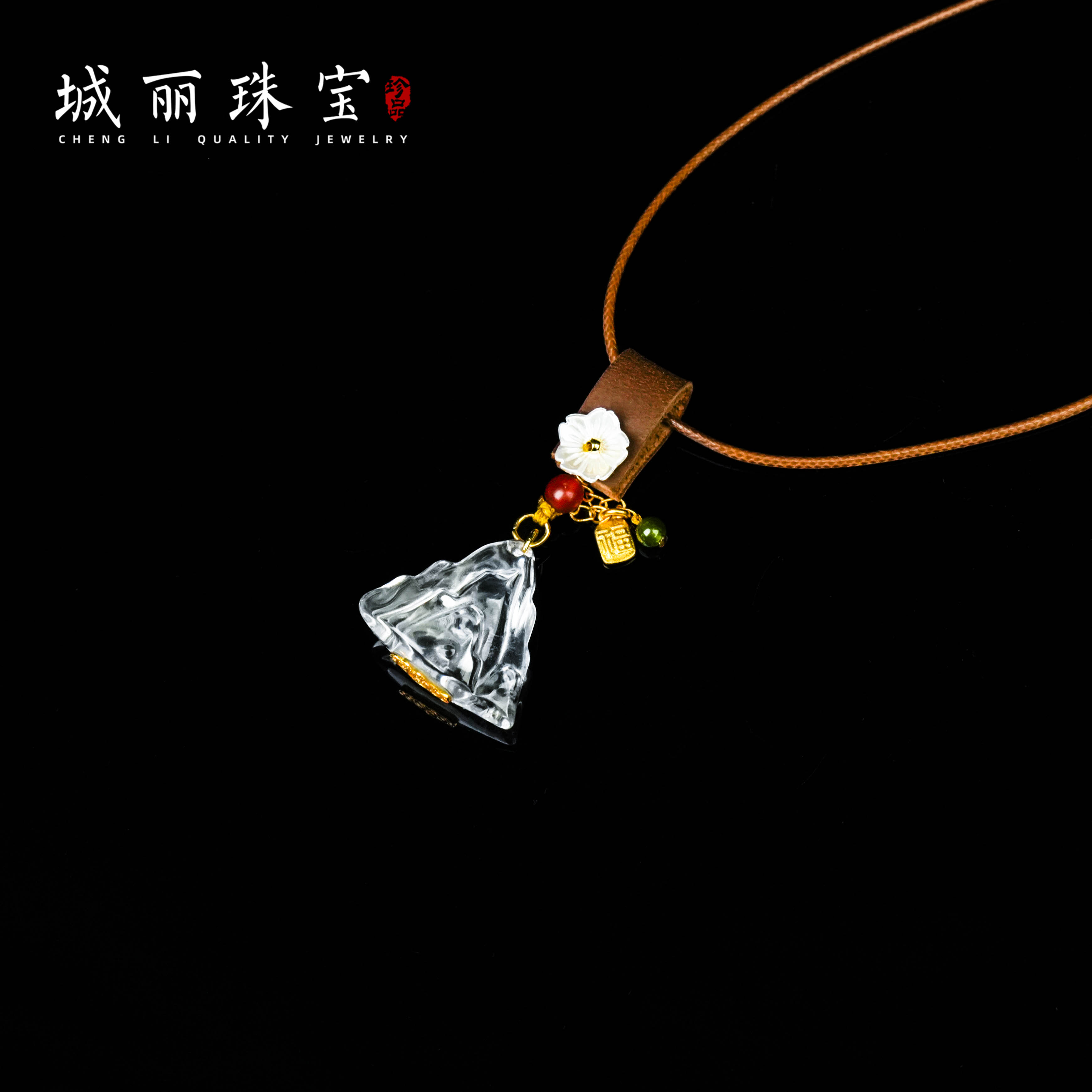 非金属皮质吊坠 【城丽】喜马拉雅金山五帝钱吊坠/个 FL-3777