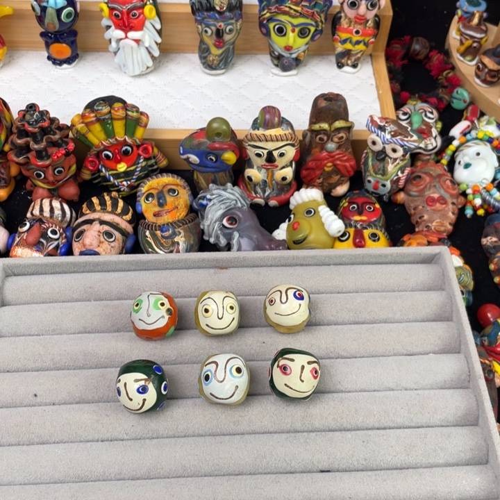 13腓尼基琉璃双面娃1颗