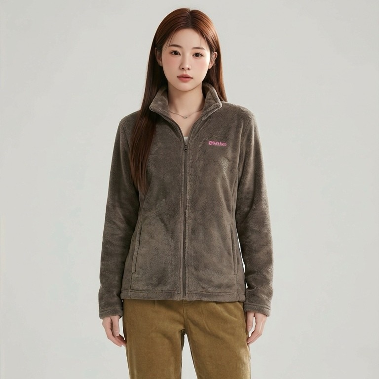 韩版抓绒摇粒绒卫衣秋冬内搭拉力服摩旅骑行服户外滑雪露营骑行女