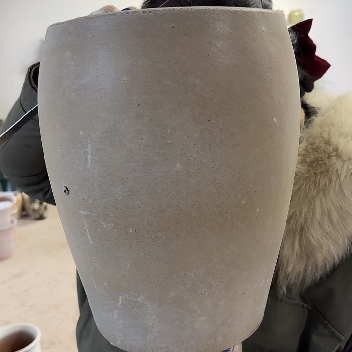 瑕疵高30口20花盆