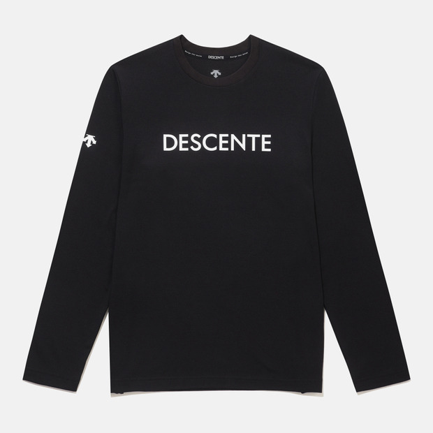 DESCENTE/迪桑特长袖圆领打底运动卫衣适合日常休闲SQ323UTL91