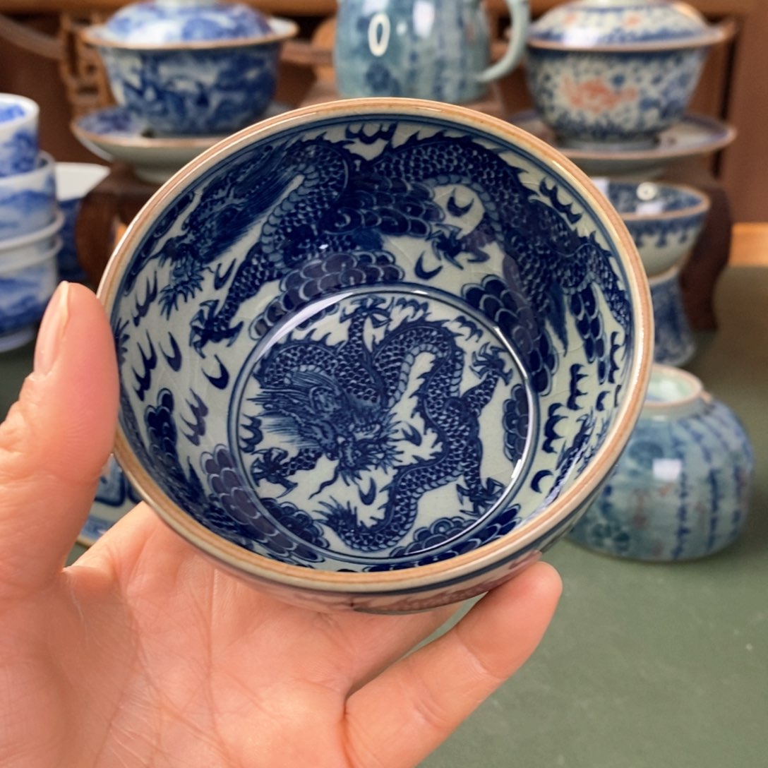 杯景德镇陶手工手绘