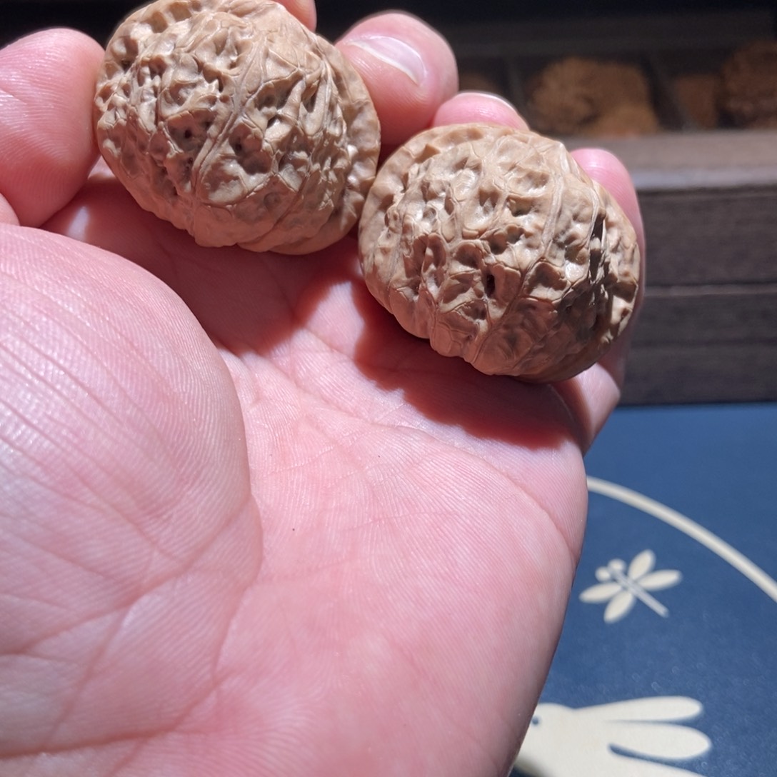 文玩核桃把件南瓜墩