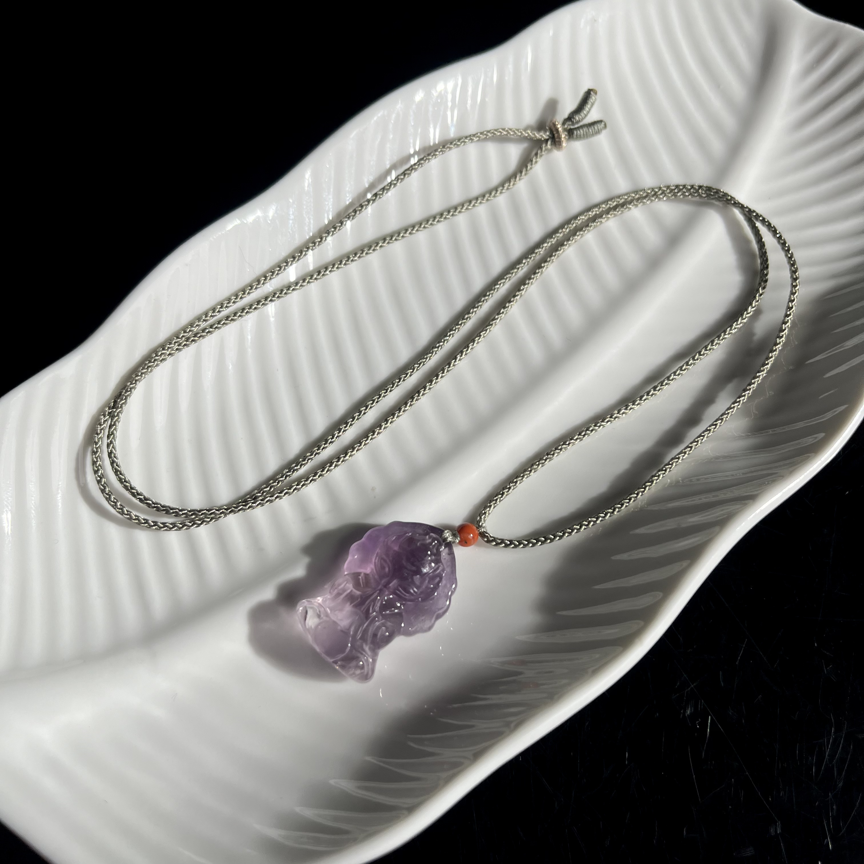 【大鱼甄选】紫水晶凤九吊坠 ZW89多样性发其一