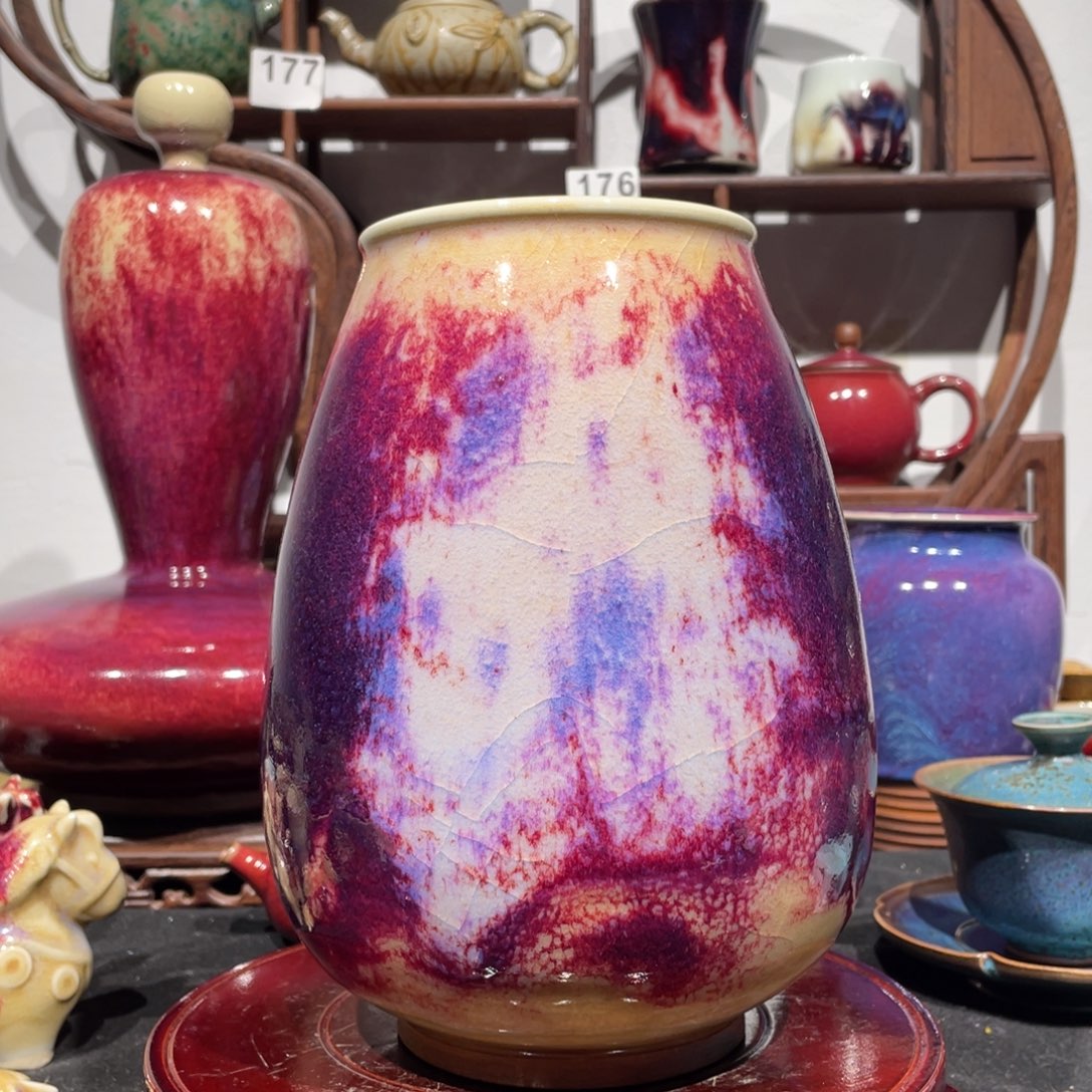 中国神后钧瓷花器