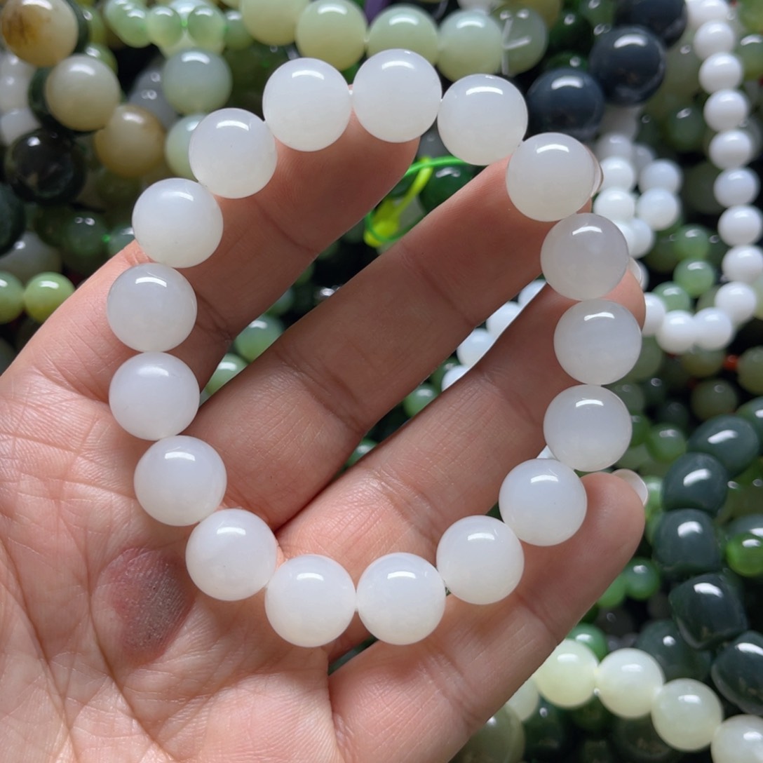 和田玉手链未镶嵌