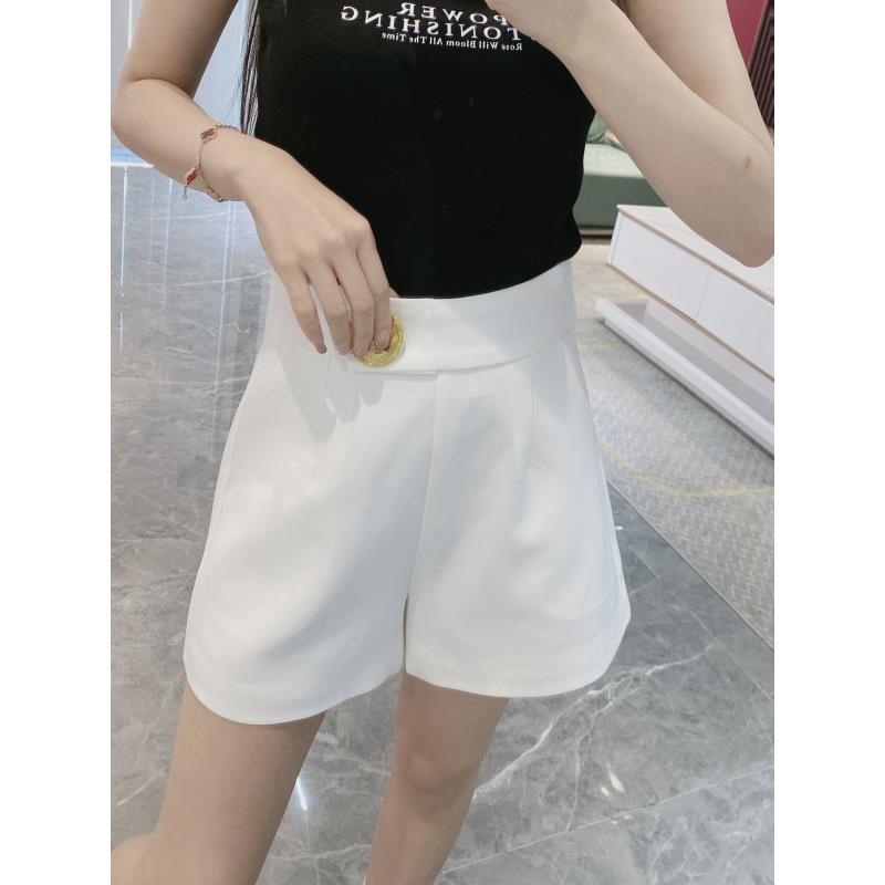 大圆扣高腰A版短裤6906