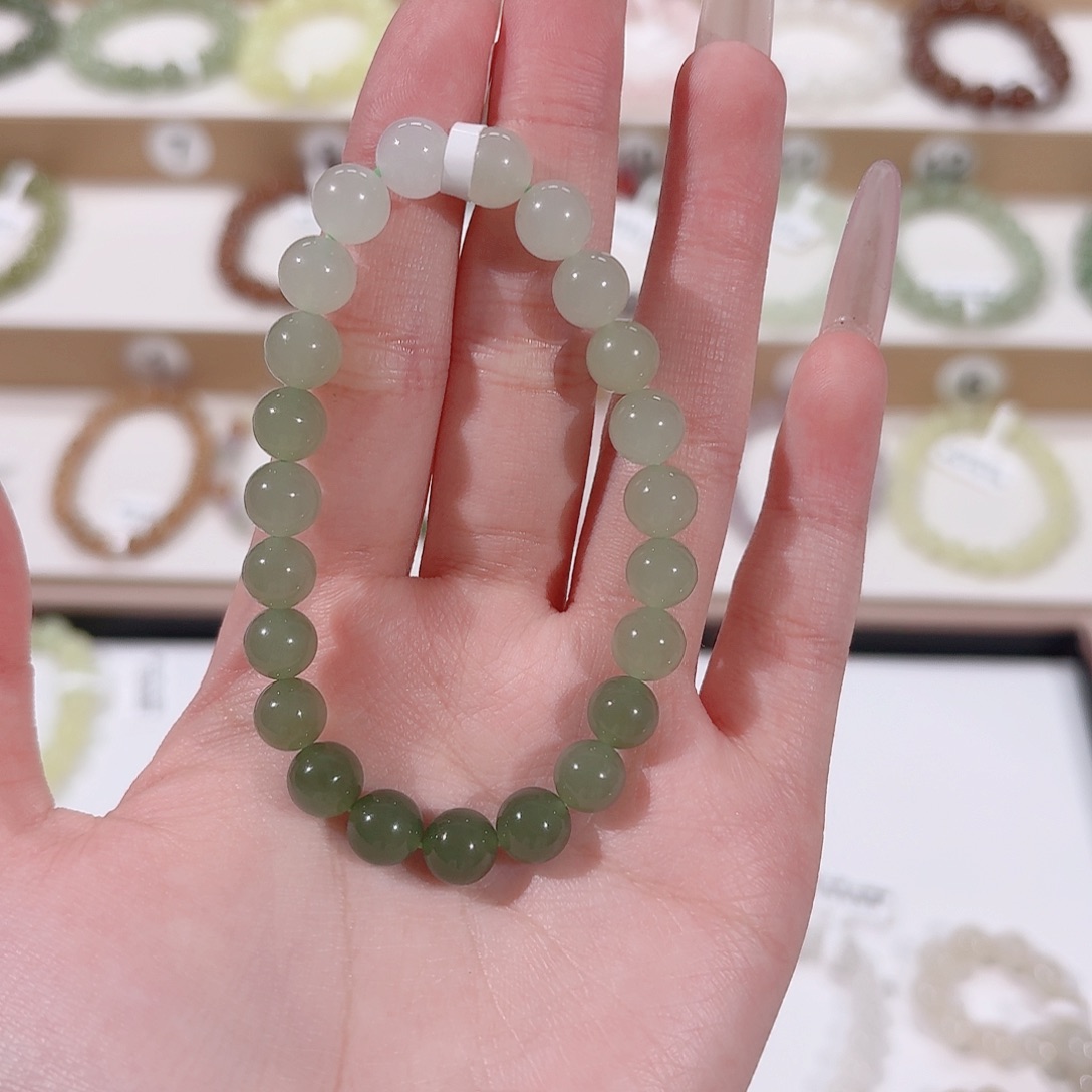 ✪***Y手串未镶嵌和田玉l