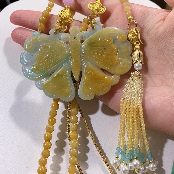 翡翠未镶嵌颈饰翡翠吊坠