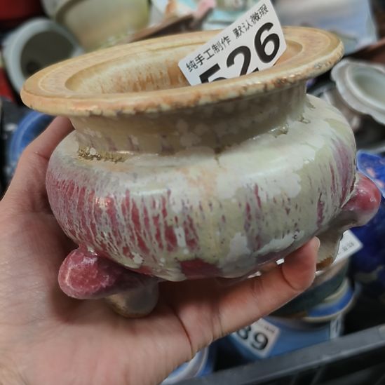 景德镇手工高温陶瓷：内8口高10