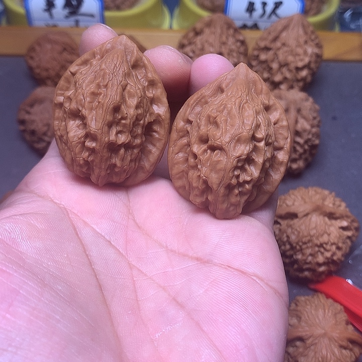 吊坠文玩核桃大红袍