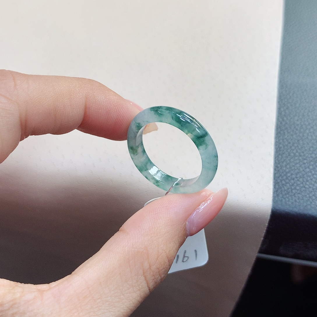 未镶嵌戒指翡翠17.18号