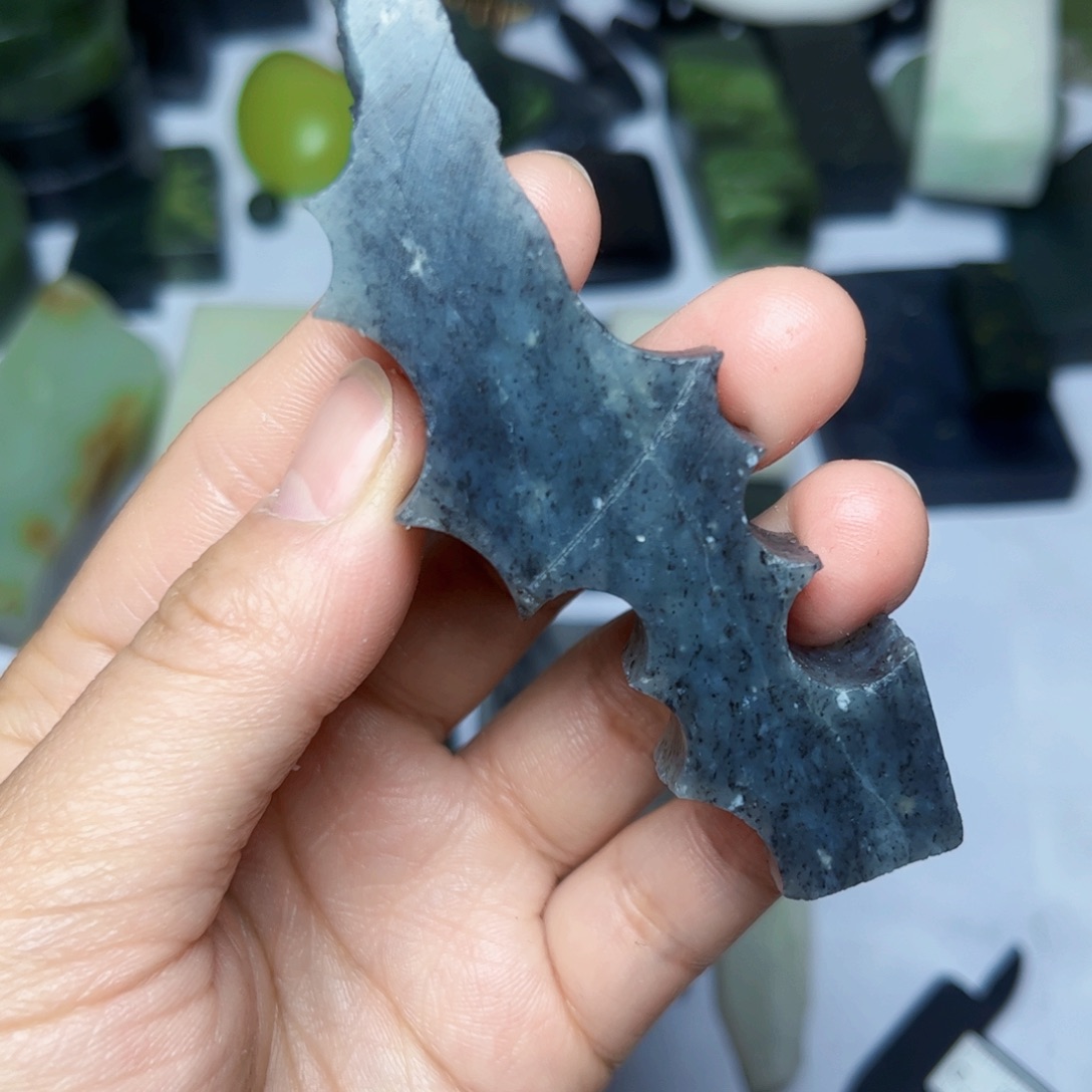 和田玉珠宝半成品未镶嵌5号