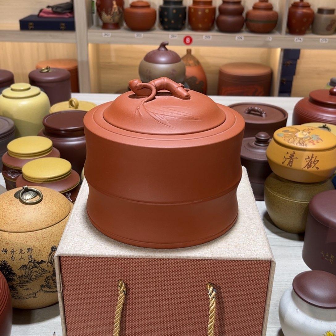 紫砂茶叶罐紫砂罐