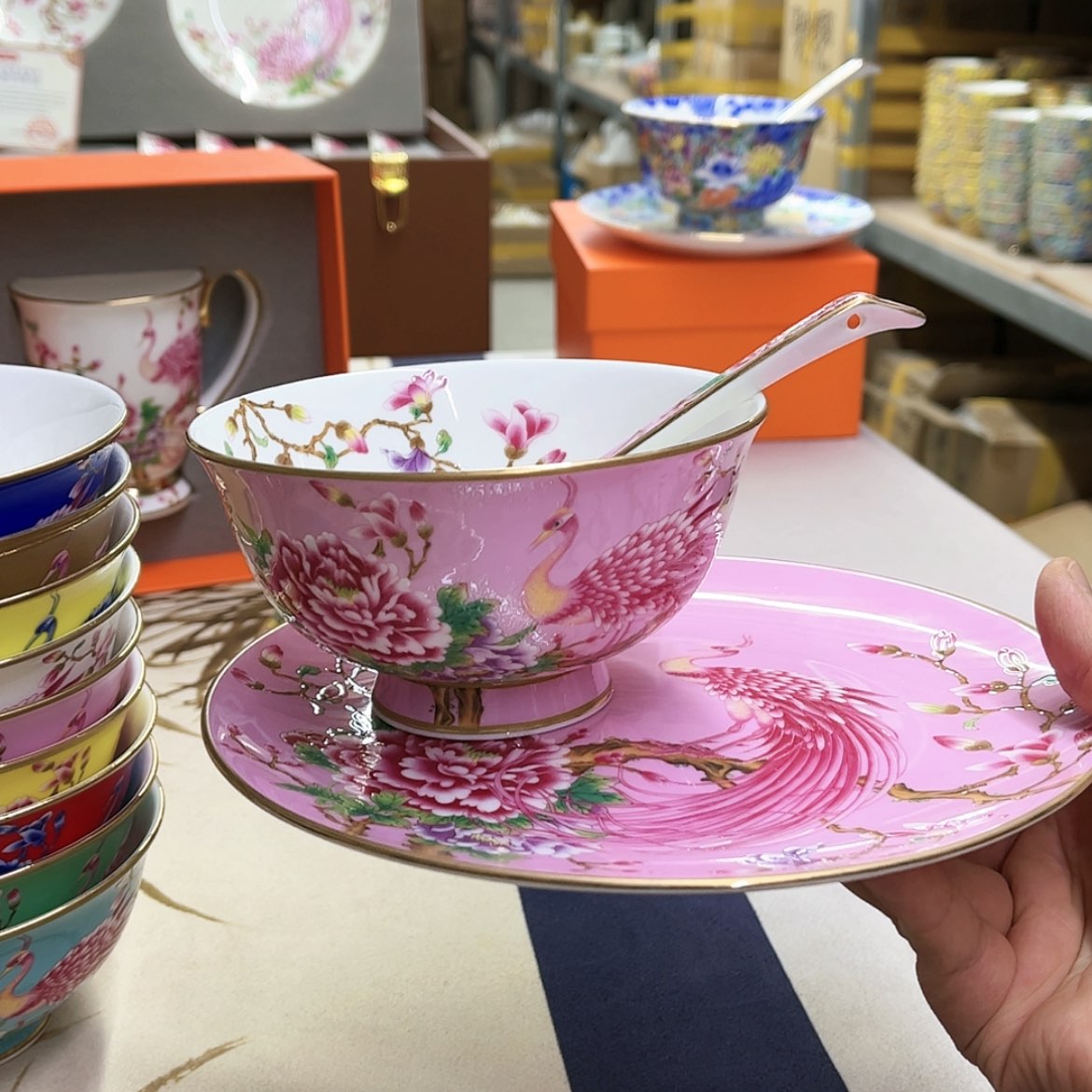 【闪购商品】骨瓷5英寸3套，8英寸3平，3。。