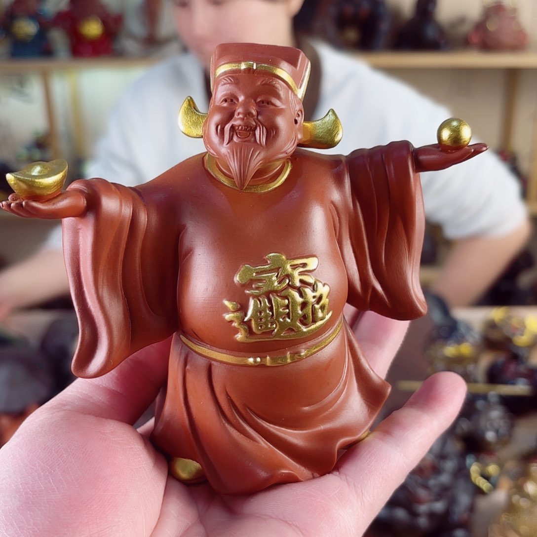 紫砂茶宠紫陶树脂茶宠摆件