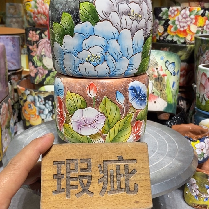 景德镇艺术手绘作品