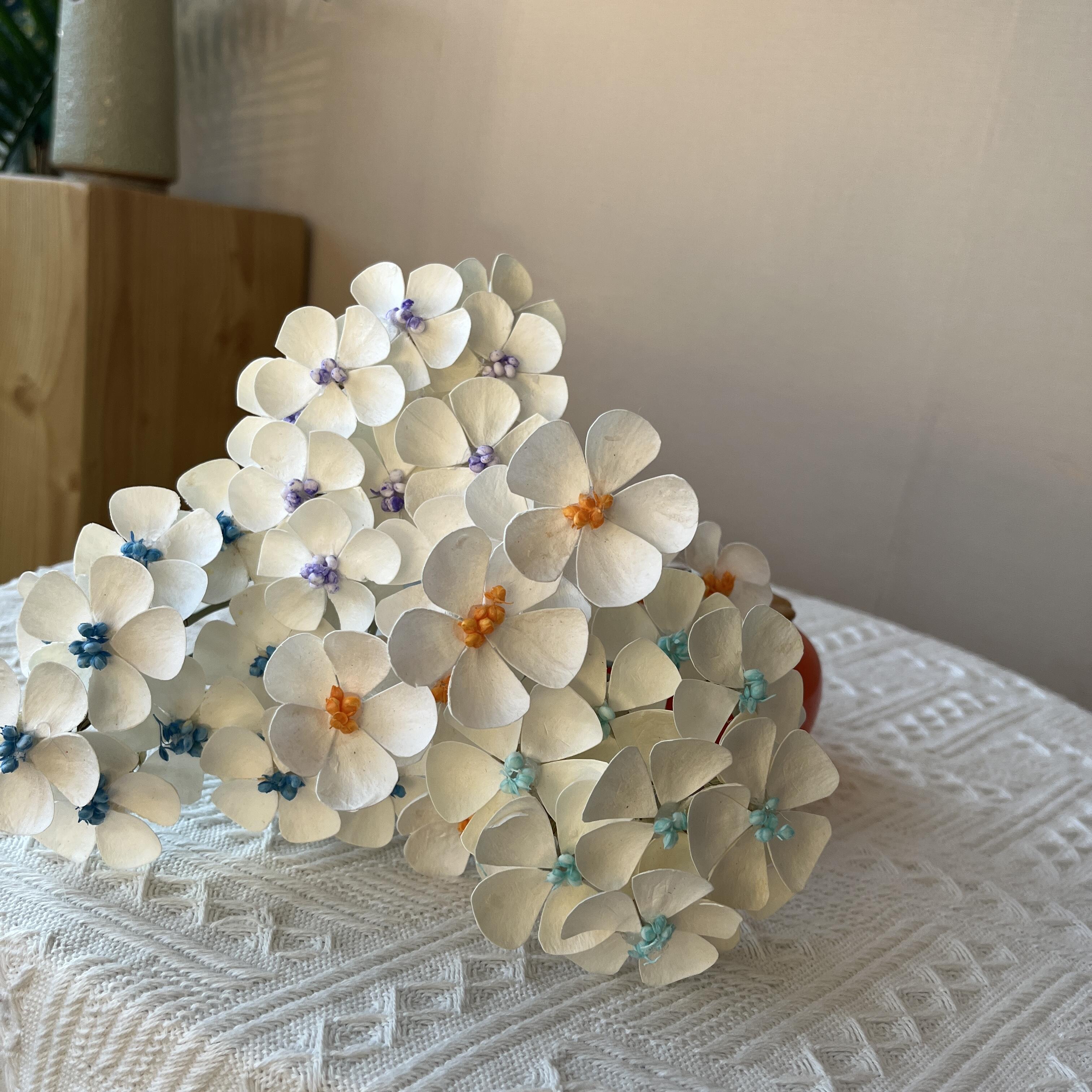 【买一送一】粉色、白色紫罗兰  干花永生花一把   装饰 摆件