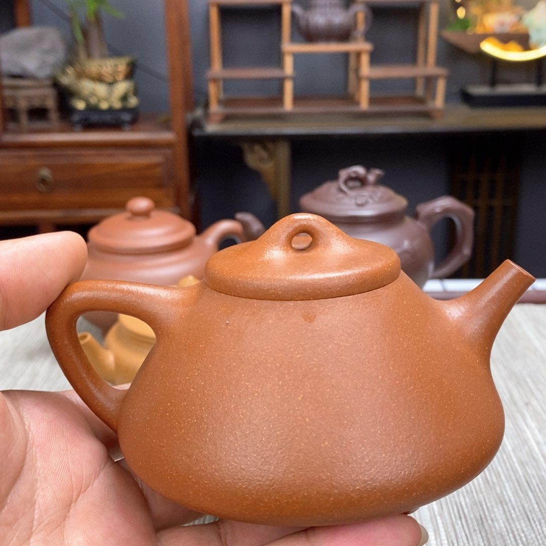 紫泥茶壶成*微瑕容量
