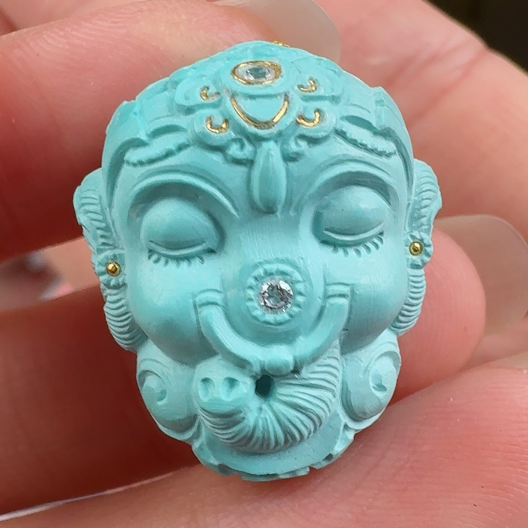 绿松石珠宝奇石未镶嵌