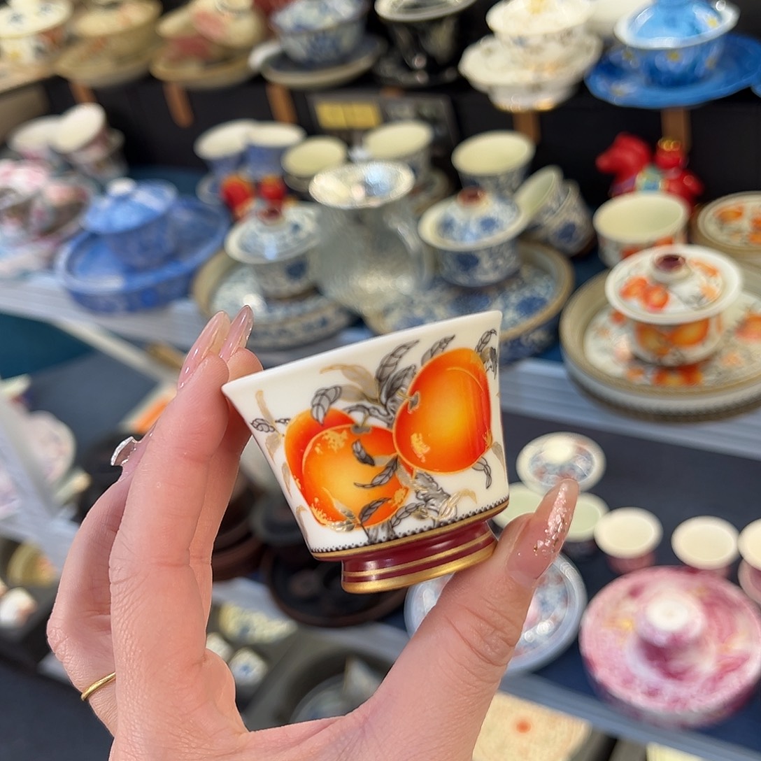 盖碗很漂亮我很喜欢